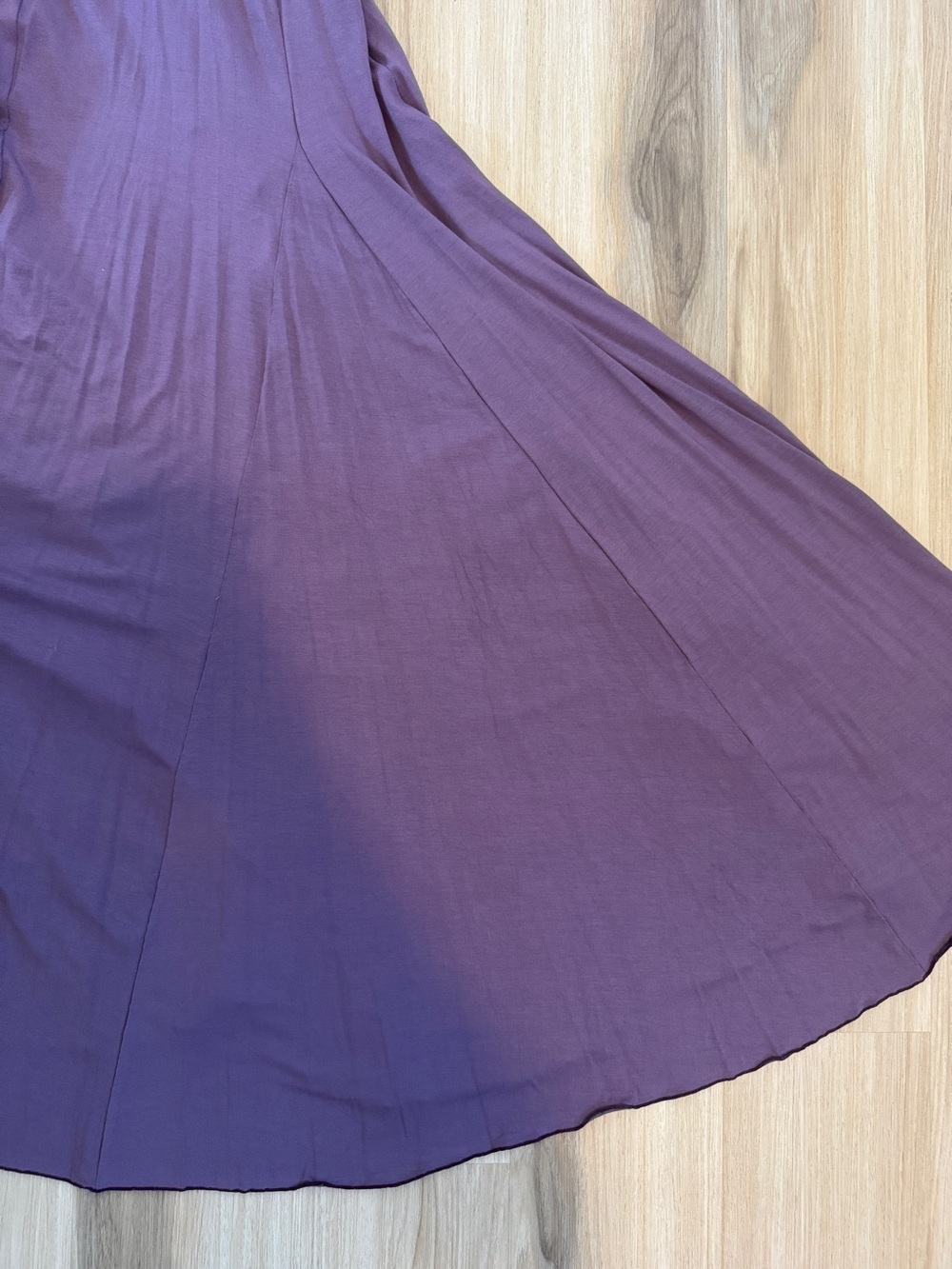 Omaya Spirit Purple Goddess Sacred Feminine Maxi Dress with Braided Straps - Picture 6 of 8